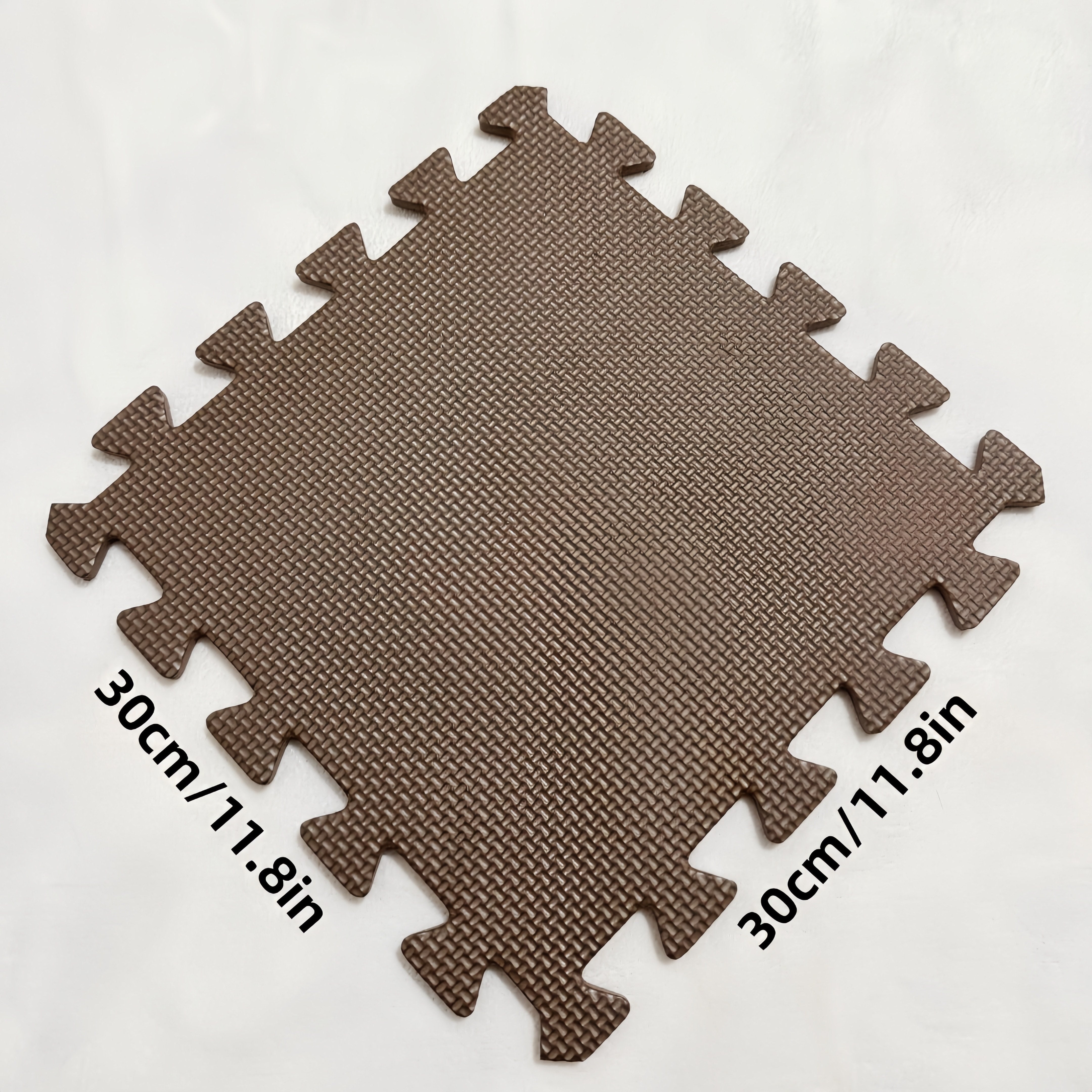 48 dona bir-biriga yopishadigan ko'pikli pol matosi 30.48cm, suv o'tkazmaydigan, sirpanmaydigan, ichki va tashqi foydalanish uchun mos