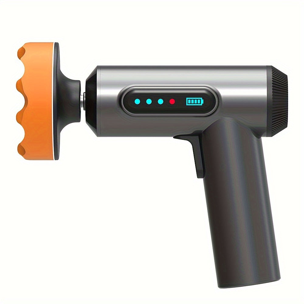 Cordless Car Buffer and Polisher Kit with USB Charging and Digital Display