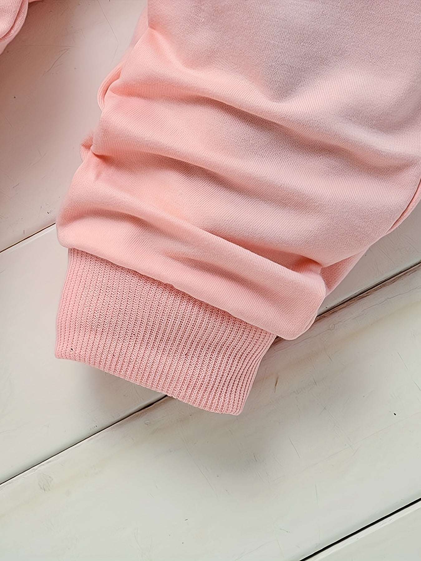 'BabiColor Girls' 3 dona Bunny Zip Kardigan va Tasodifiy Kiyim To'plami - Paxta Aralashmasi, Bahor/Kuz uchun ajoyib, Tashqi foydalanish uchun ideal