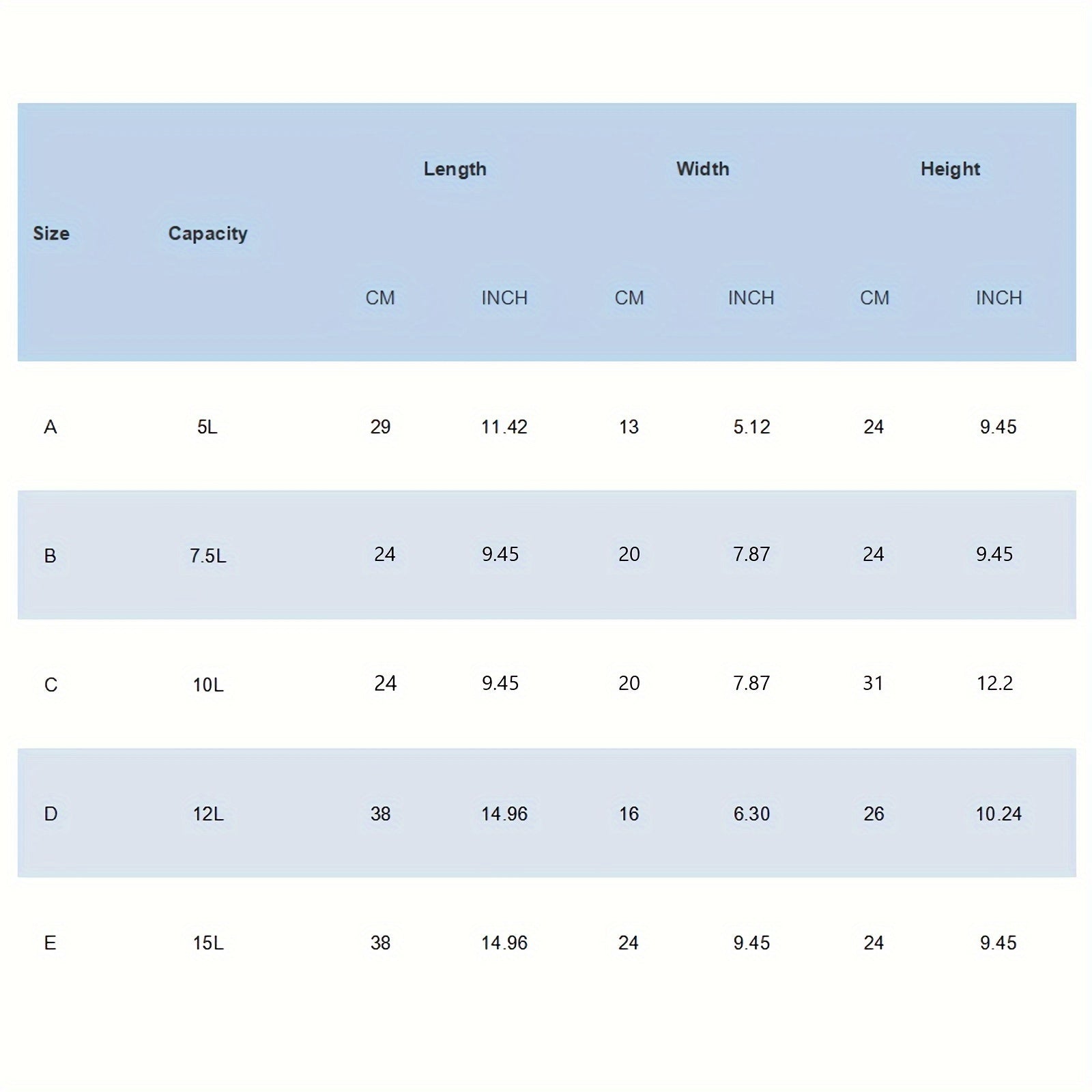 Outdoor Water Bucket with Faucet Blue 5-22L Camping Water Container