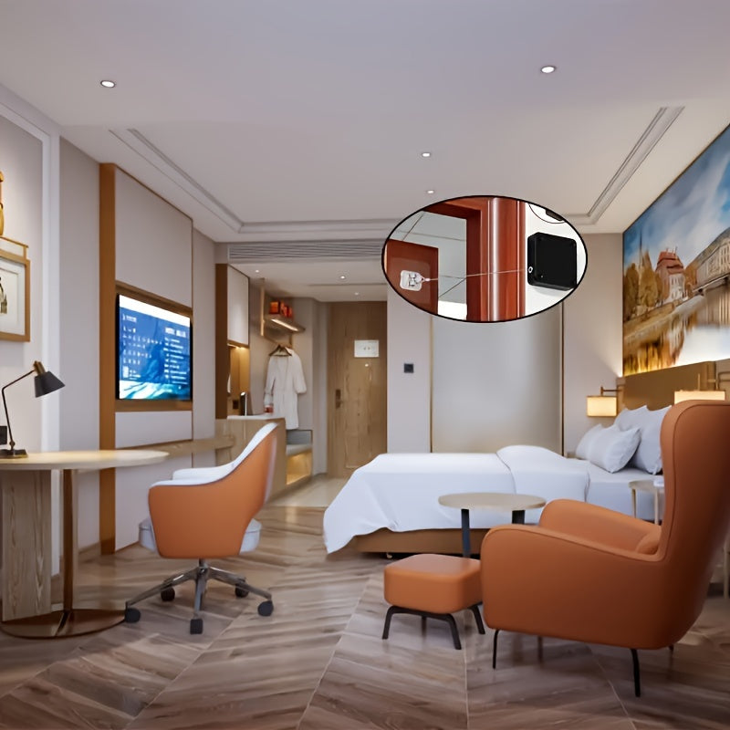 Uy ofisi mehmonxonasi uchun avtomatik eshik yopgich, burg'ulsiz, oson o'rnatiladi