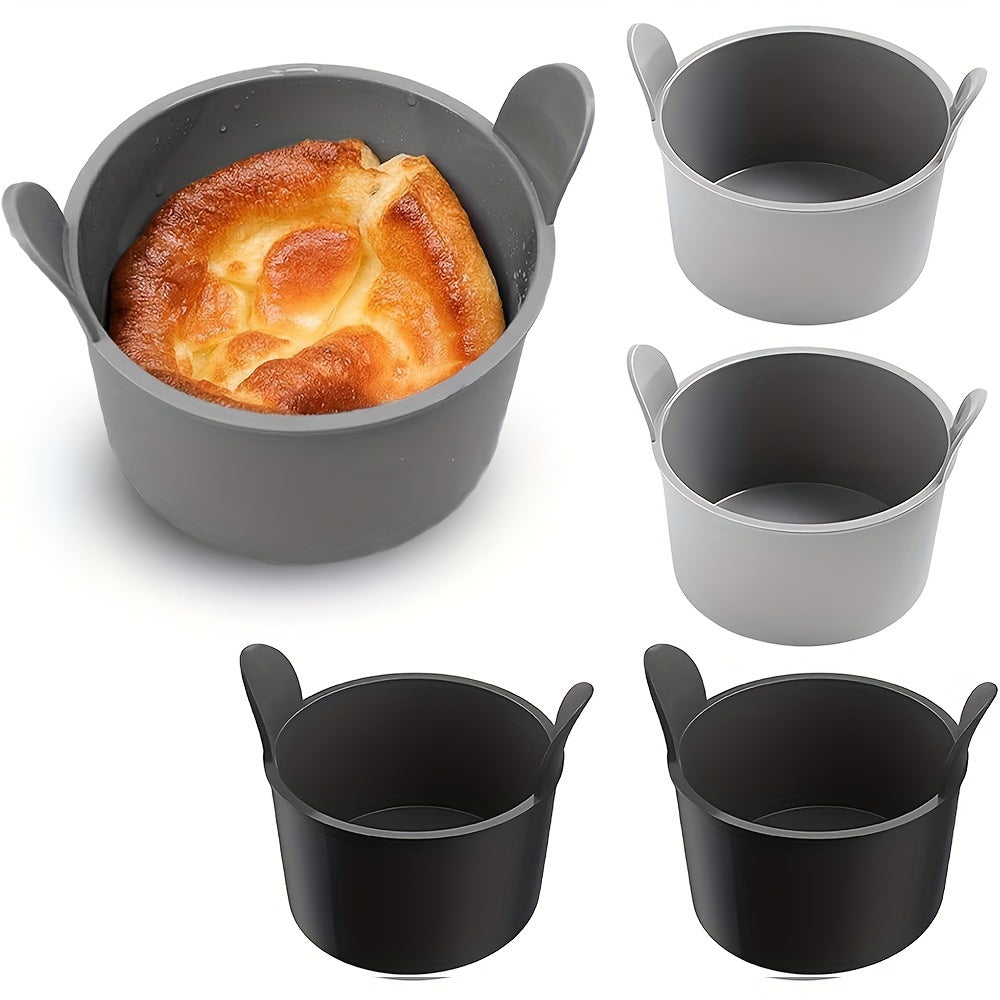Non-Stick Silicone Egg Poaching Cups for Air Fryer, Easy Release, Heat-Resistant