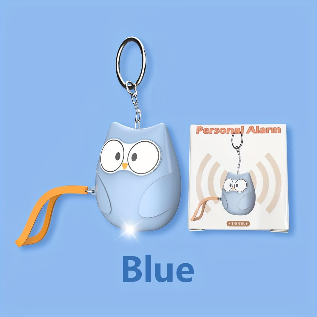 130dB Personal Safety Alarm for Women with LED Light Outdoor Self-Defense Security Siren