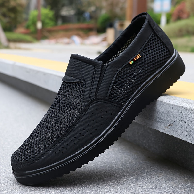 Men's Breathable Casual Loafers Slip-On Comfort for Daily Wear in Spring Summer Fall