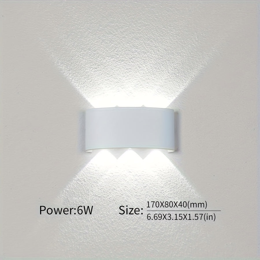 Wall Light with Adjustable Wattage 2W-10W for Indoor and Outdoor Use 85-265V