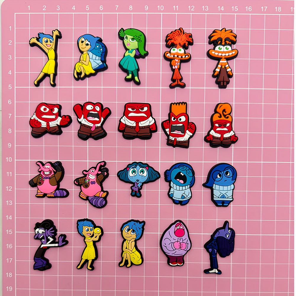 Random Disney Shoe Charms Sandals Pendant Buttons for Kids and Adults