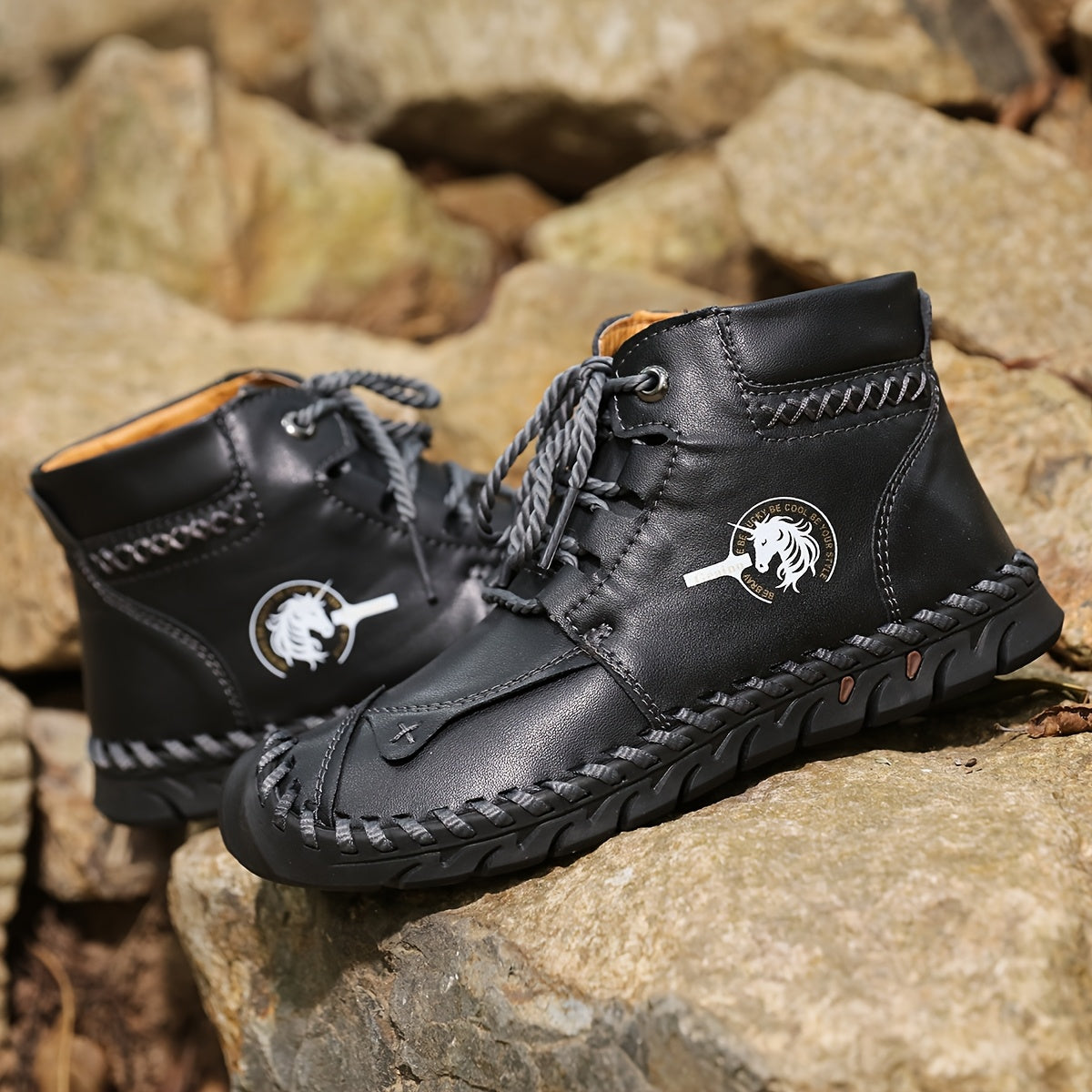 Women's Plus Size Casual Chelsea Boots Beige Microfiber Rubber Sole