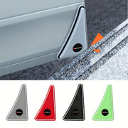 Avtomobil burchak tampon qo'riqchilari rezina uchburchakli yozuvlar o'z-o'zidan yopishadigan chizilishga qarshi himoya