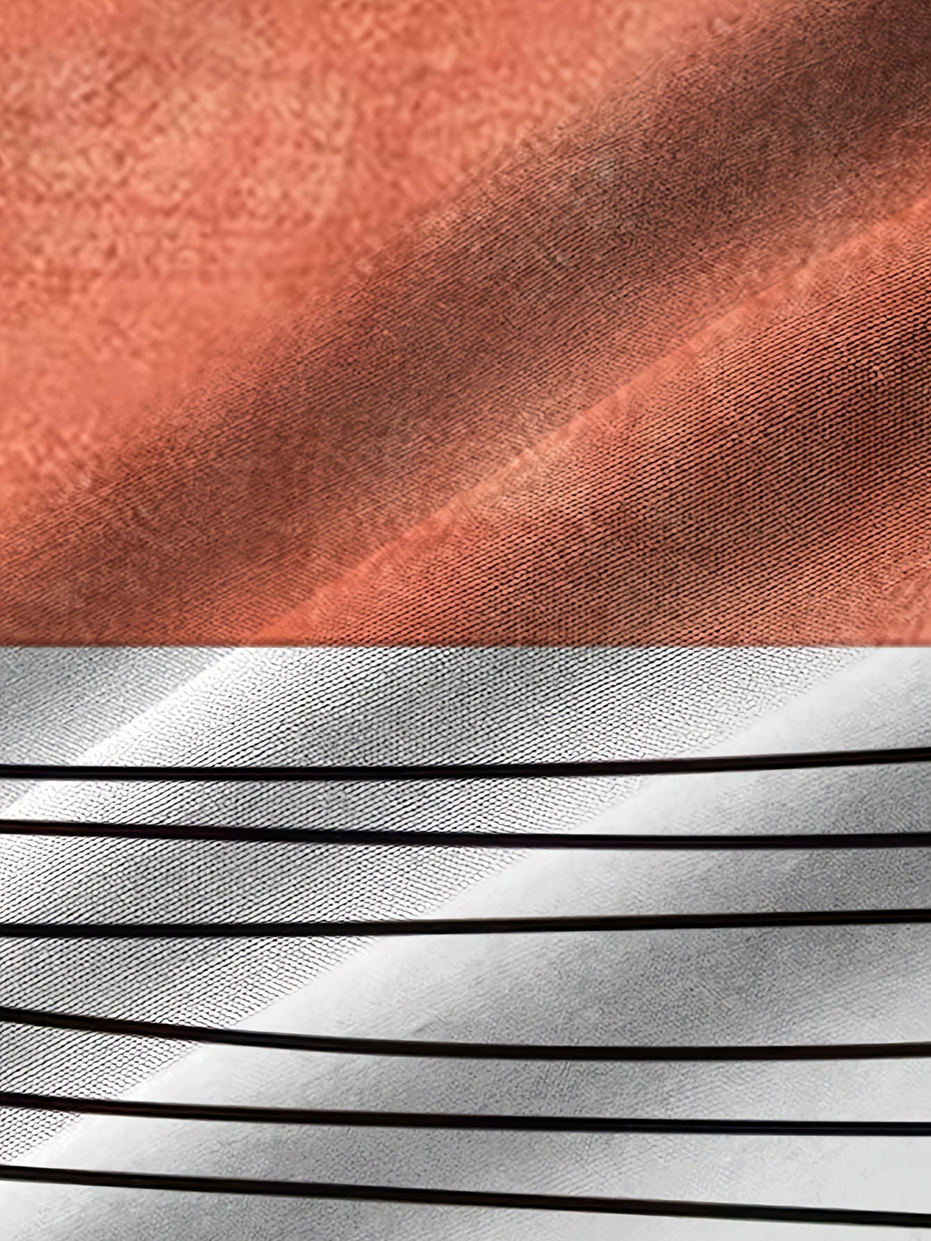 Ayollar uchun keng model qisqa ko'ylak, geometrik rang blokli, yozgi plyaj kiyimi