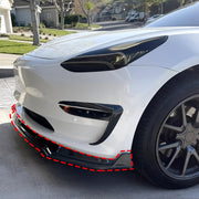 Car Sports Rear Wing Spoiler Kit Glossy Carbon Fiber for Tesla Model 3 2017-2023