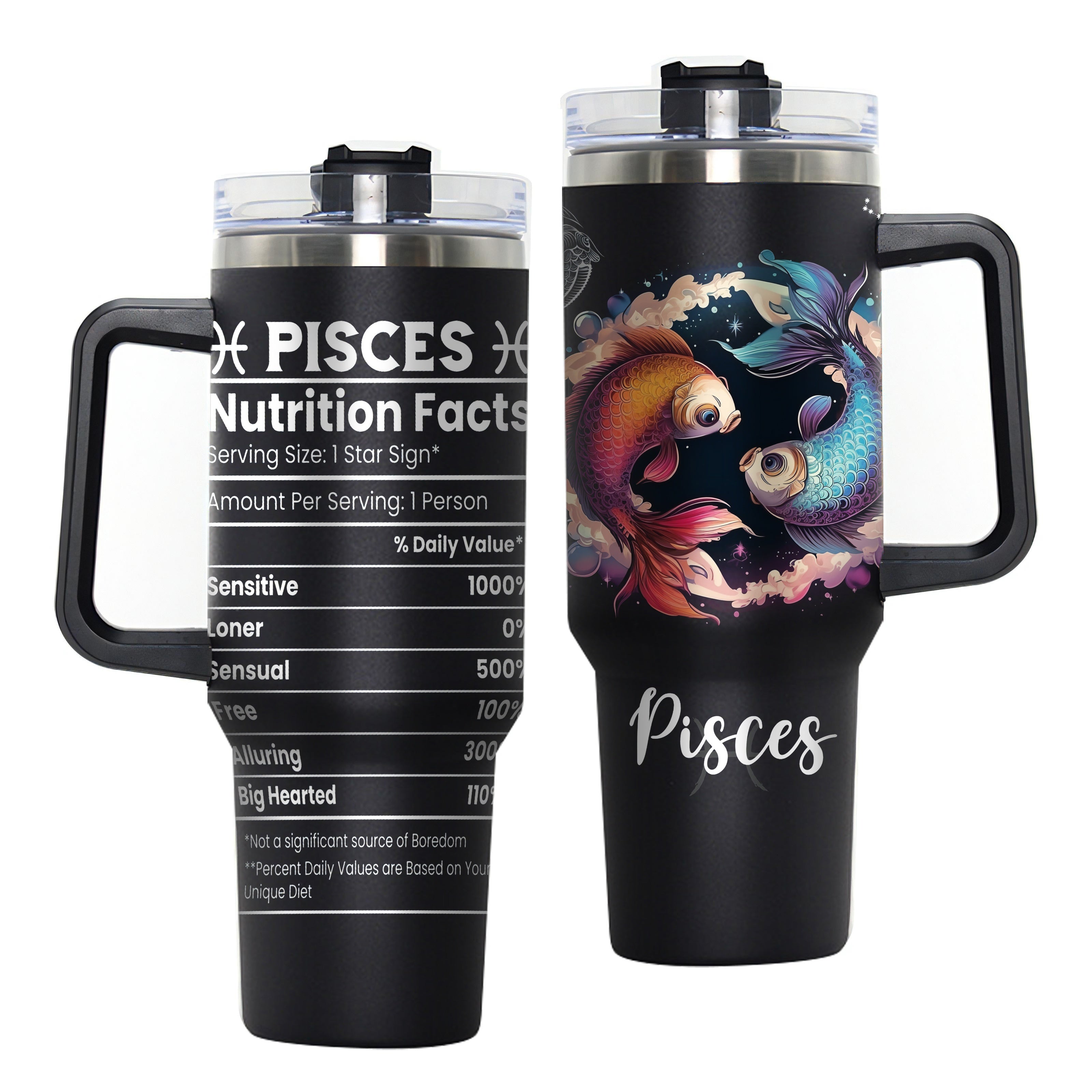 Stainless Steel Travel Mug Constellation Tumbler Vacuum Insulated Cup for Gifts