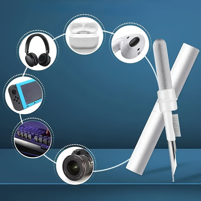 3-in-1 Multi-Function Cleaning Tool Set for Earplugs Headphones and Devices