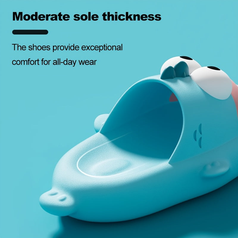 Unisex Cartoon Clownfish Slip-On Slippers Cushioned EVA Indoor Outdoor