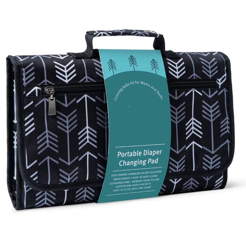 Baby Changing Pad Waterproof Travel Diaper Pad for Nursery and On-the-Go