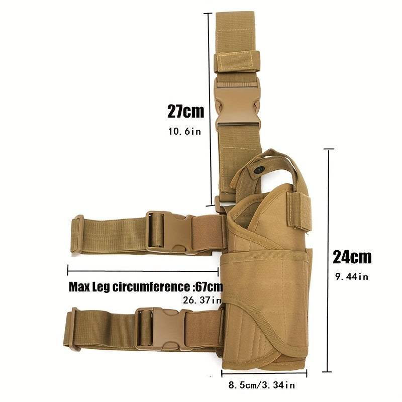 Nylon Drop Leg Holster for Pistol Tactical Outdoor Cosplay CS Role-Playing