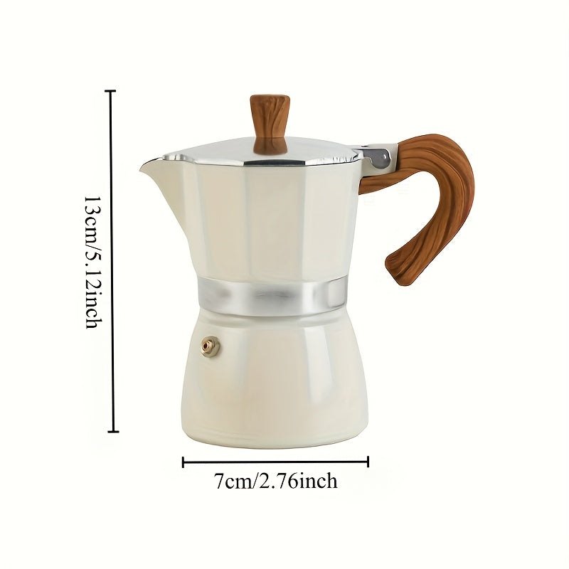 Mini Espresso Maker 50ml Metal Coffee Percolator for RV Travel Camping