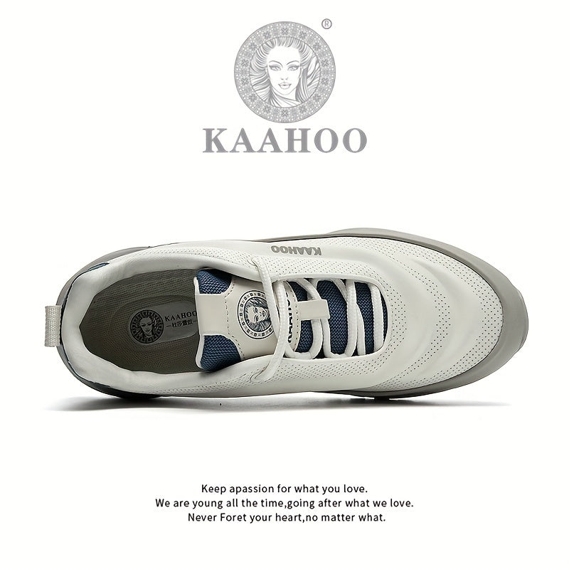 Men's Breathable Lightweight Platform Sneakers for Walking and Running in Spring Summer Casual Comfort