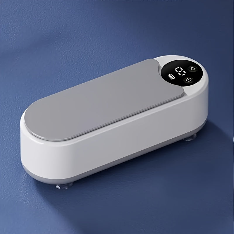 Limpiador recargable por USB para joyería y gafas con vibración de alta frecuencia