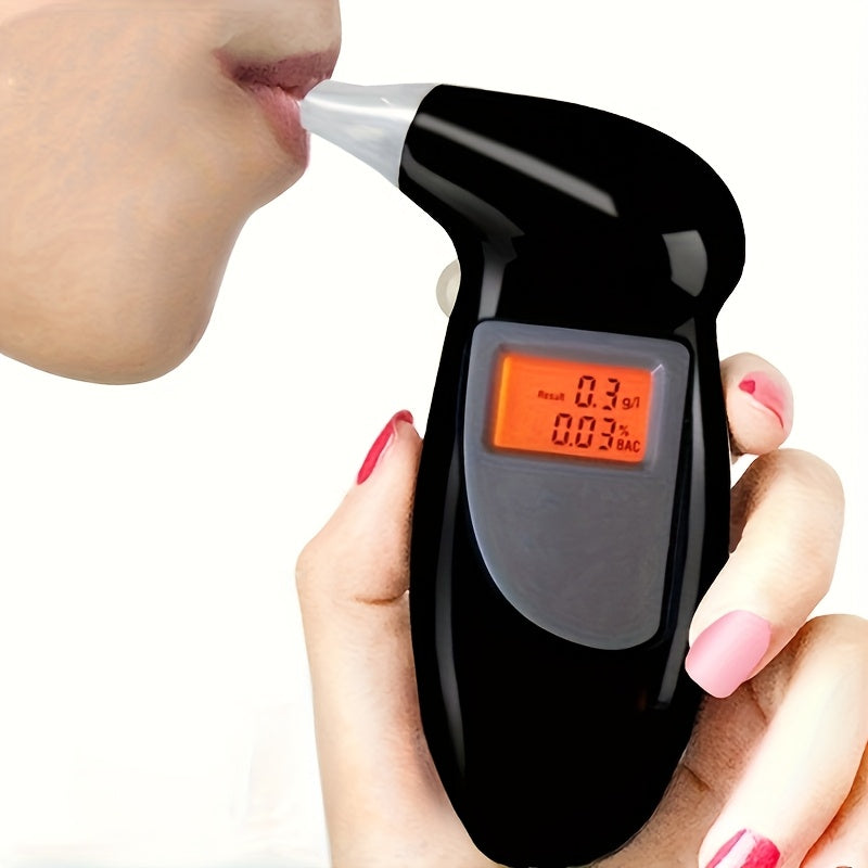 Portable Digital Alcohol Tester Blood Alcohol Content No Battery Needed