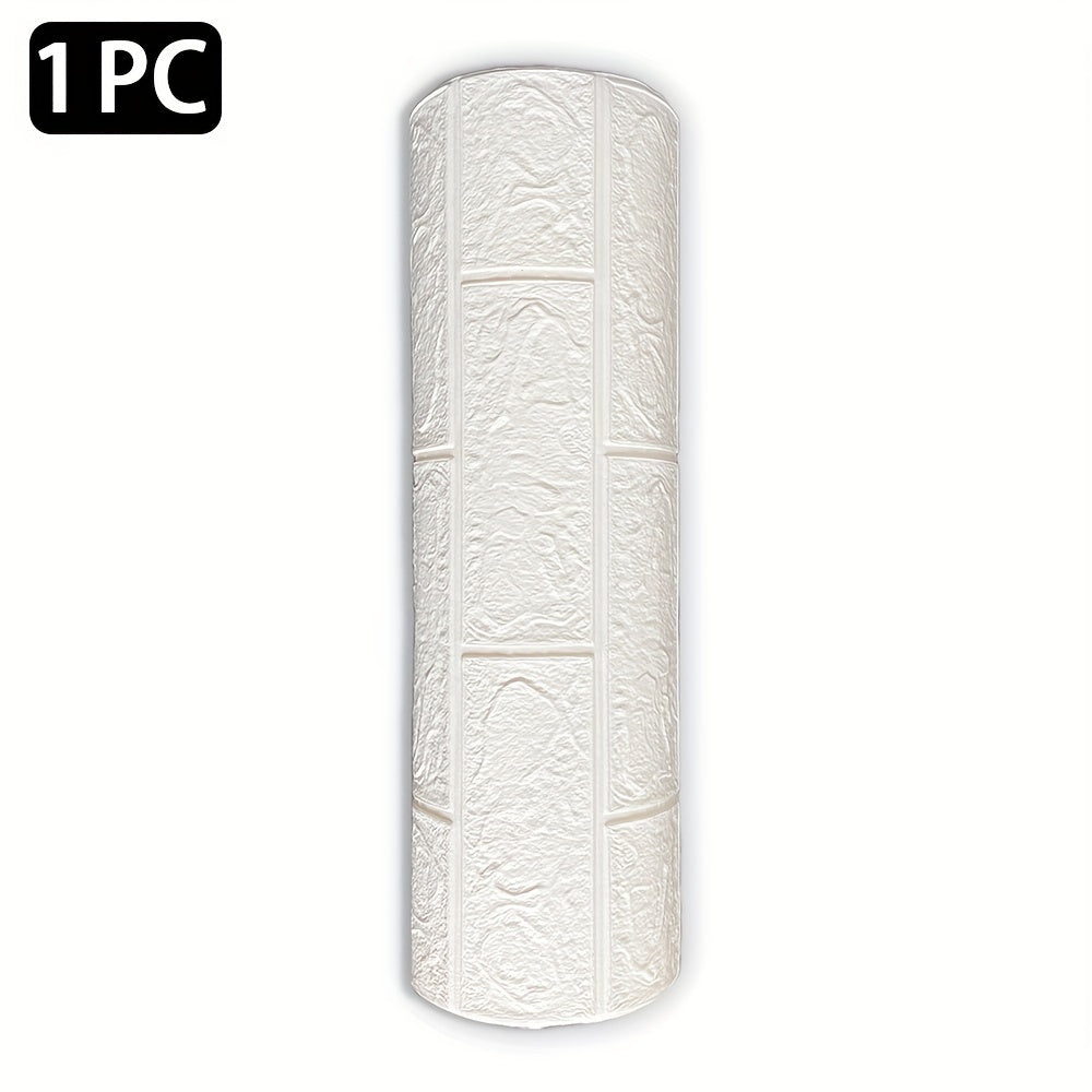 Водонепроницаемые самоклеящиеся обои с 3D-узором кирпича, легко наносятся для ремонта дома и декора спальни.