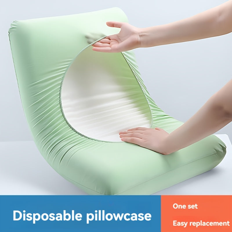 Disposable Pillowcase for Double Beds Hygienic Non-Woven Fabric Travel Hotel Train