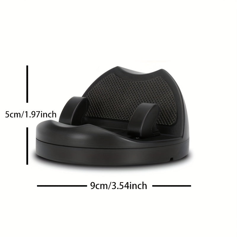 Universal Waterproof ABS Car Mount With Rotatable 360° & Number Plate Display