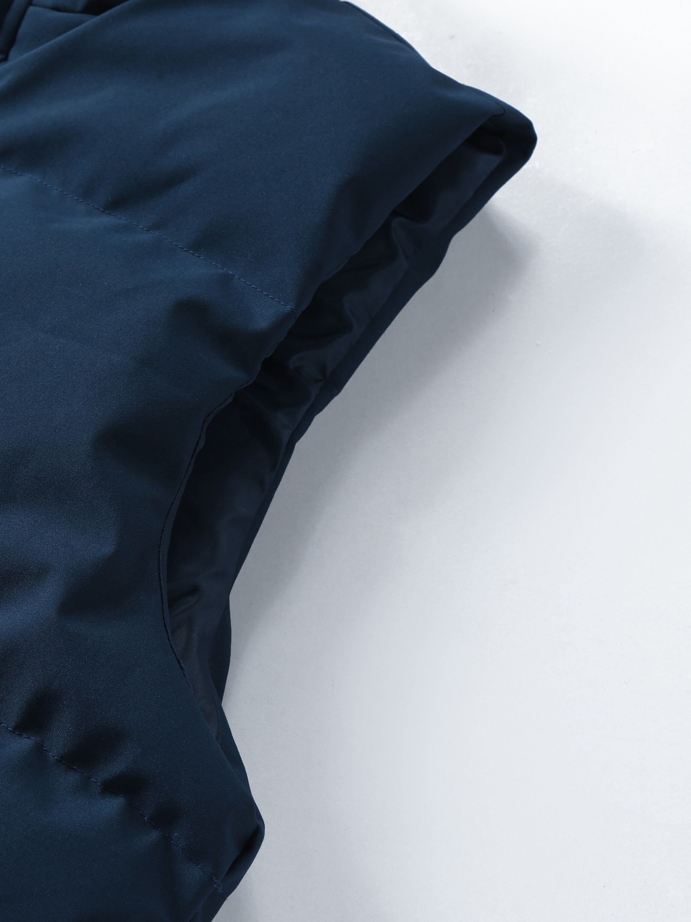 Men's Polyester Vest with Stand Collar Full Zip Solid Color Casual Autumn Winter