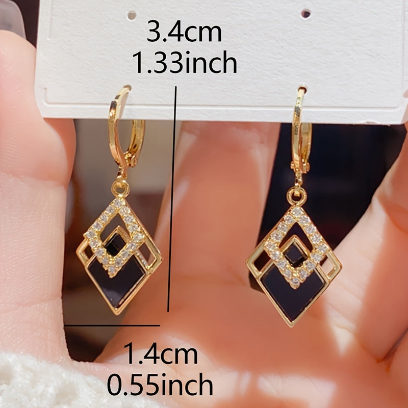 Women's Irregular Geometric Dangle Earrings Fashion Statement Party Jewelry