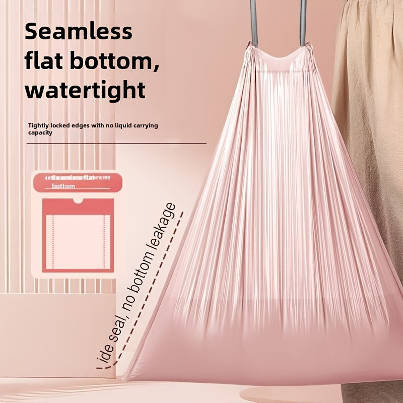 100 dona pushti teshiklarga chidamli axlat sumkasi, tortma bilan, oshxona va hammom uchun