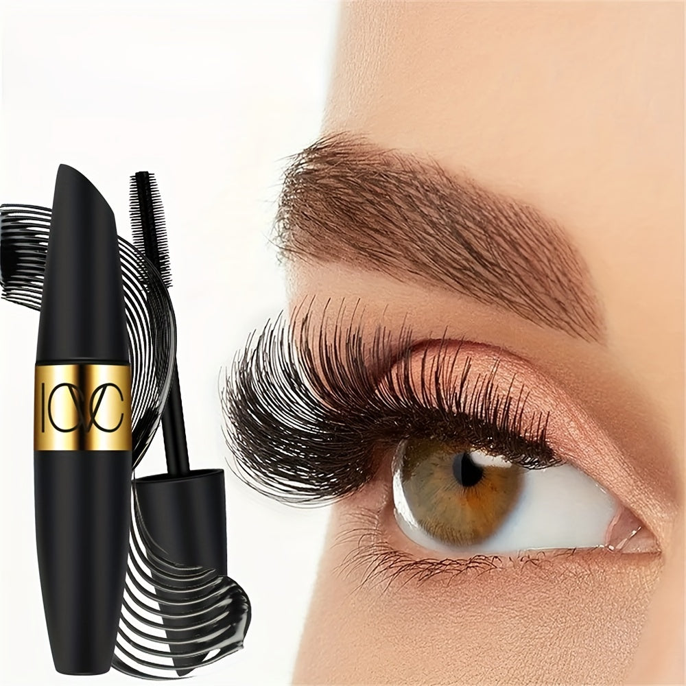 Женская водостойкая тушь для объема и удлинения ресниц, черная, стойкая
