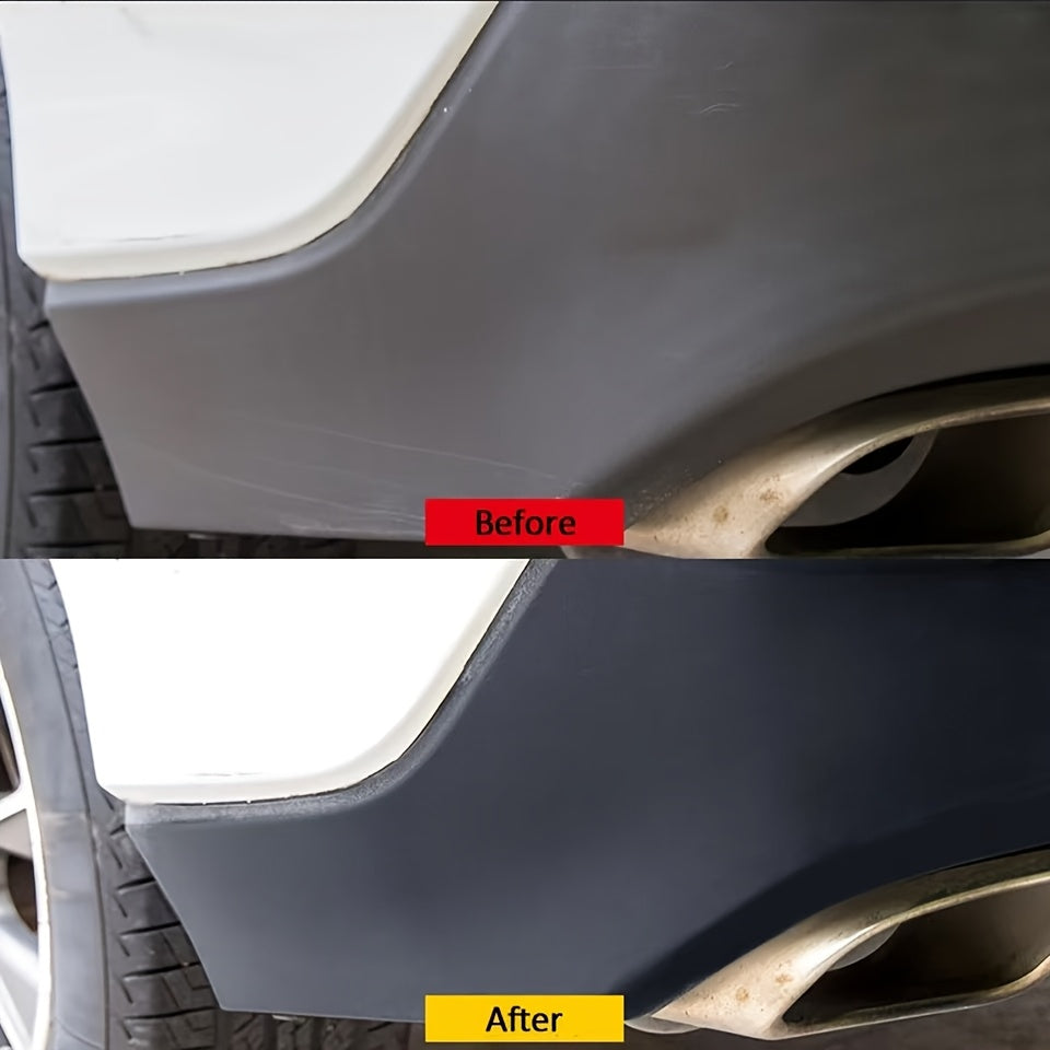 Pasta de reparación de plástico negro de 30 g para restauración de arañazos en tablero y volante