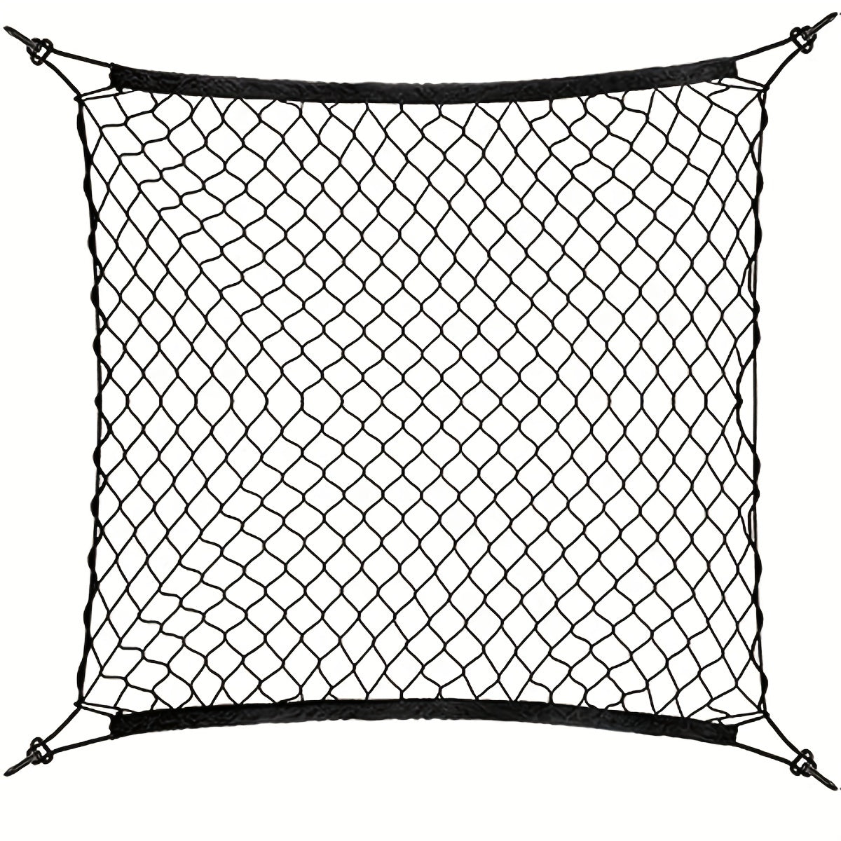 Red de malla para maletero de coche, organizador de carga y equipaje para vehículos en coches y SUVs