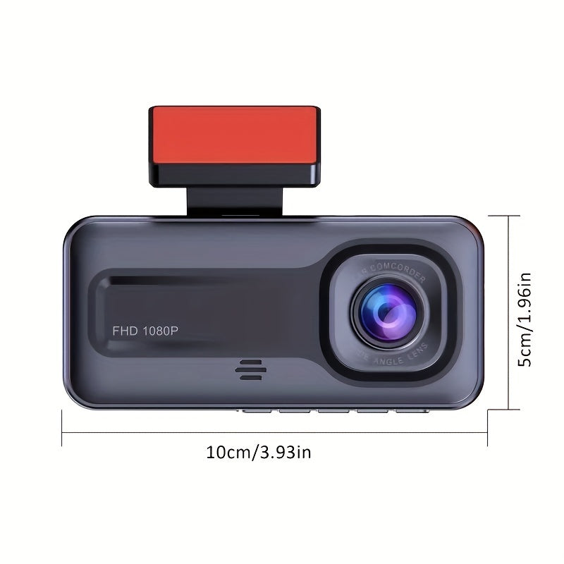 Car DVR Dash Camera 1080P Night Vision Loop Recording 32GB SD Included
