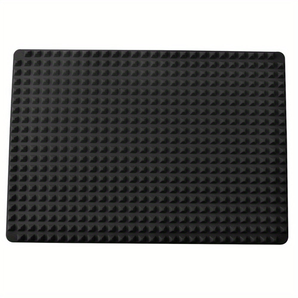 Non-Stick Silicone Pyramid Baking Mat for Oven Microwave Pastry Cleanup