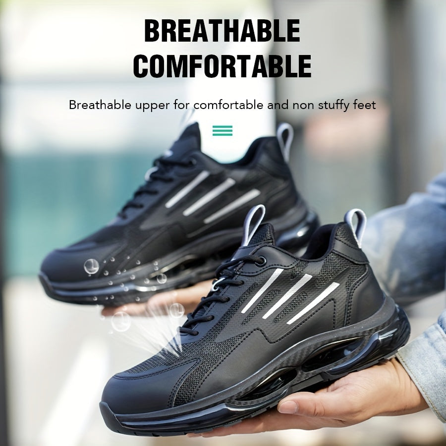 Women's Steel Toe Work Shoes Casual Durable Cushioned Sole