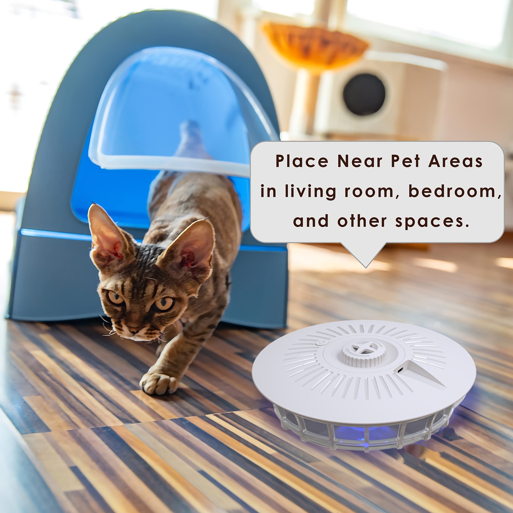 Indoor Flea Trap Light UV LED Flea Killer for Home Infestation