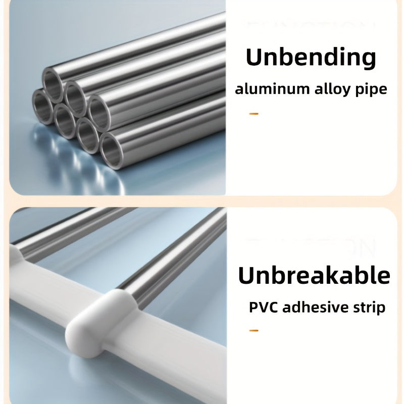 Multi-Tier Aluminum Pants Hangers Space-Saving Closet Organizer Non-Slip