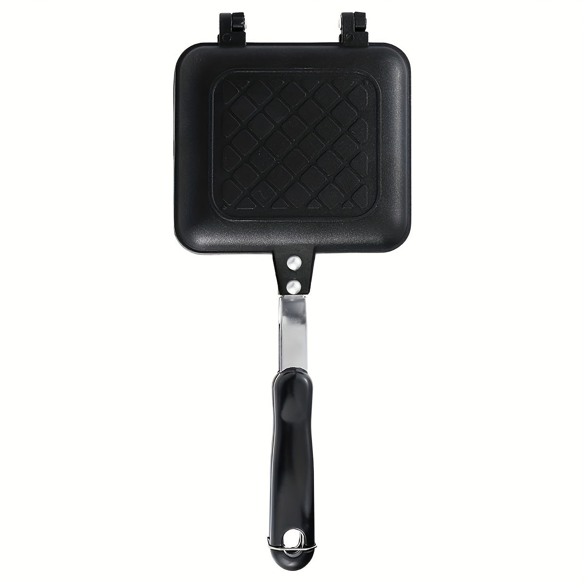 Double Sided Non-Stick Sandwich Maker with Barbecue Plate Waffle Toastie Maker