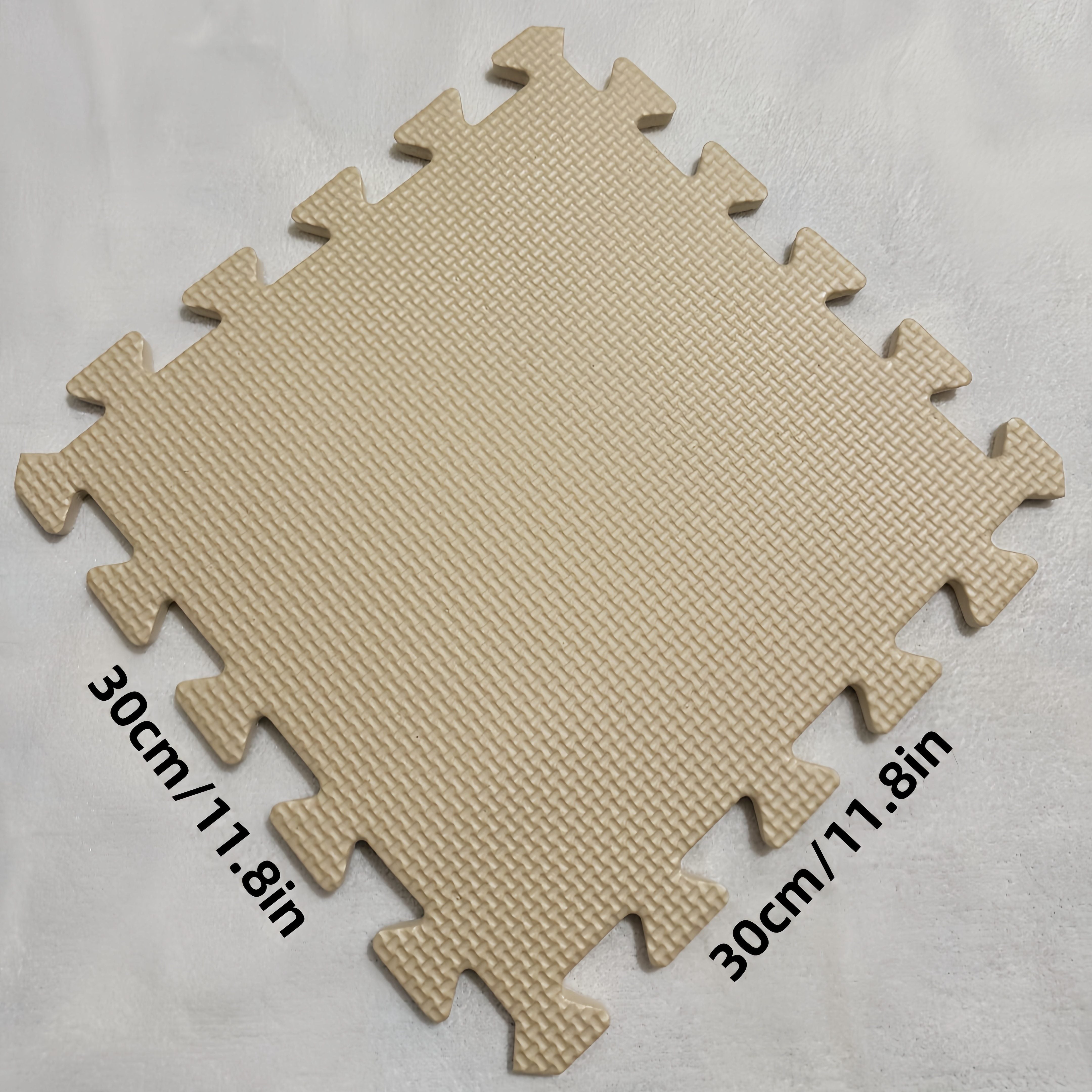 48 dona bir-biriga yopishadigan ko'pikli pol matosi 30.48cm, suv o'tkazmaydigan, sirpanmaydigan, ichki va tashqi foydalanish uchun mos