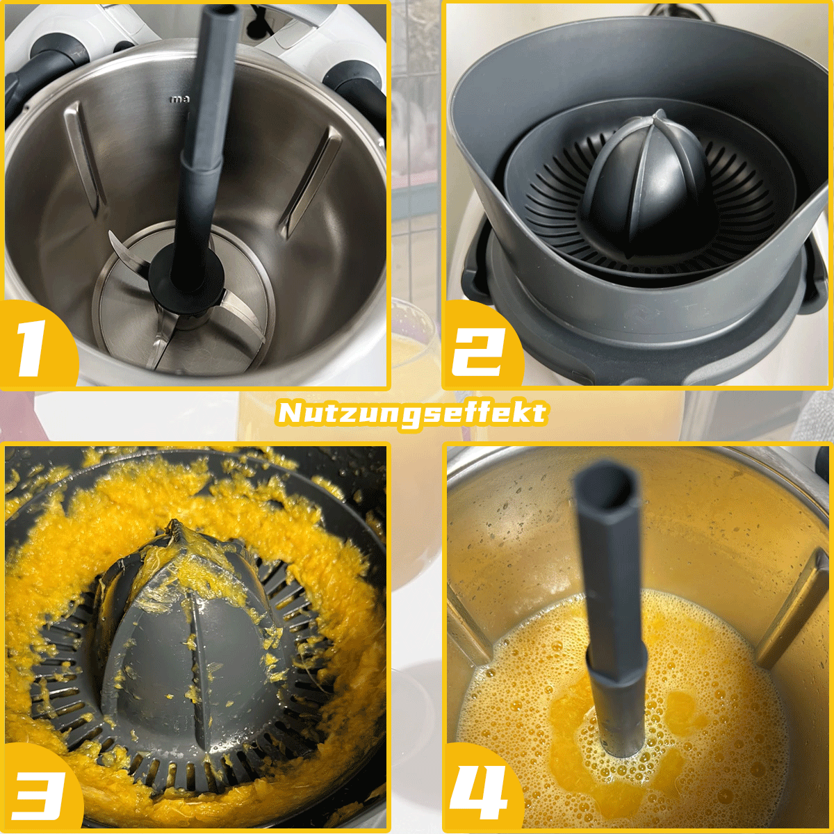 Juicer Accessory Kit Food-Grade Materials Orange Lemon Separator Dishwasher Safe