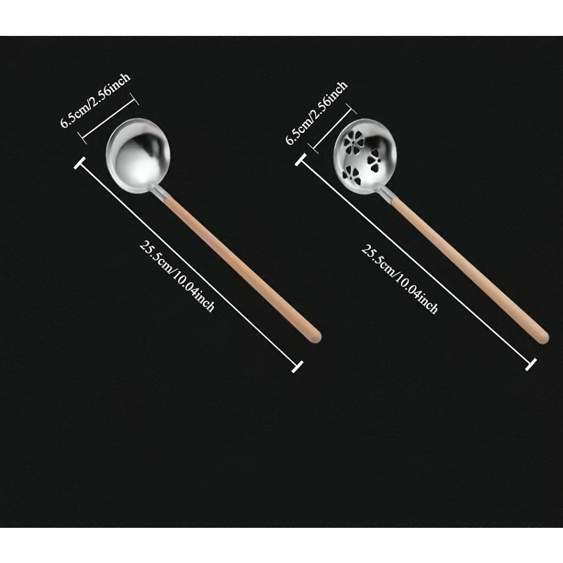 Juego de utensilios de cocina duraderos de 5 piezas con construcción de doble capa para una cocina versátil