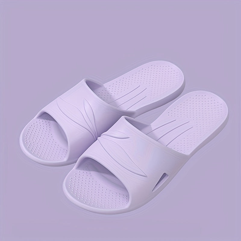 Women's Travel Foldable Slippers Non-Slip Quick-Dry Bathroom Shoes