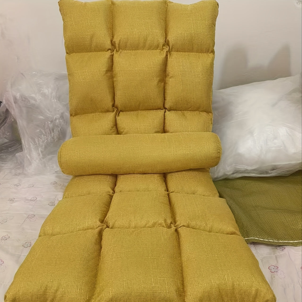 Waterproof Cushion with 5-Level Support for Living Room and Study Soft Seat Pad