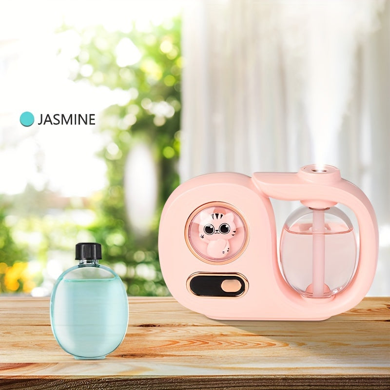 Автоматический набор диффузора эфирных масел с таймером, цифровым дисплеем, ночником для спальни, ванной комнаты, офиса