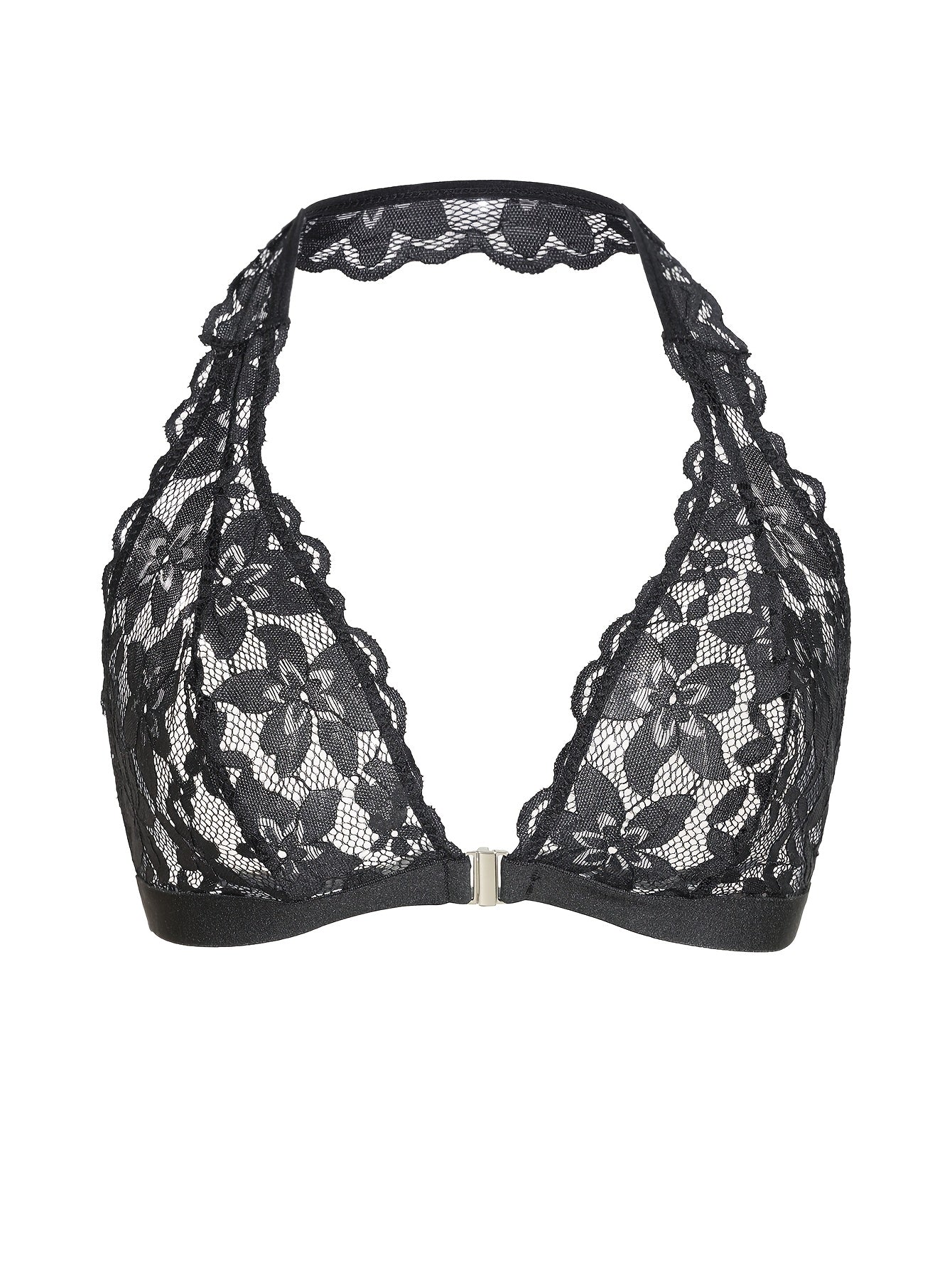 Women’s Backless Lace Wireless Bra Comfortable Lingerie