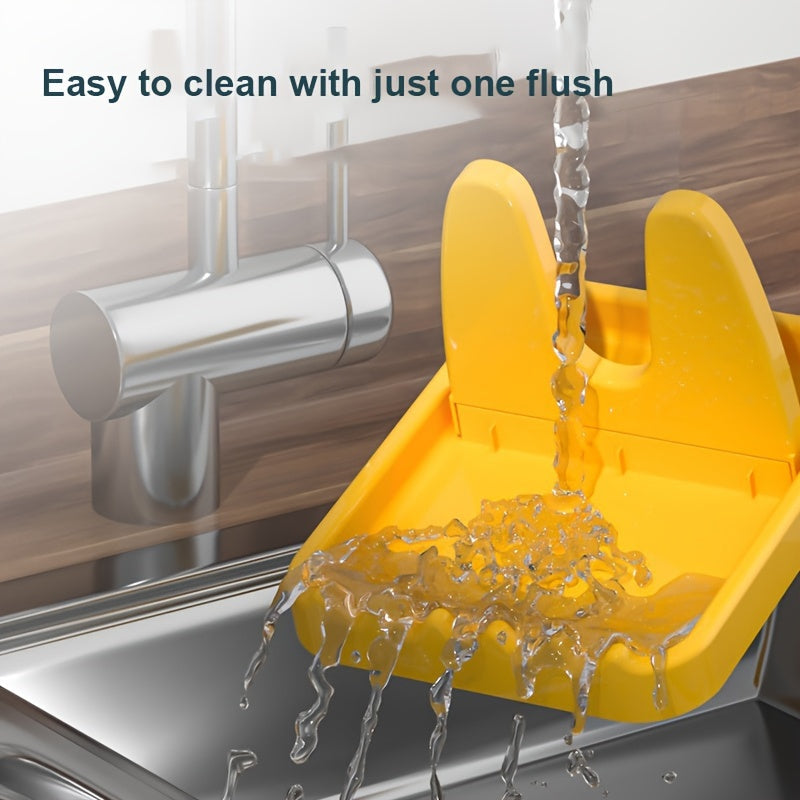 Bir parcha ko'p funksiyali oshxona qozon qopqog'i stendi va asboblar damgasi - yig'iladigan va ixcham ish stoli tashkilotchisi