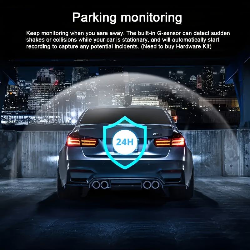 Car DVR Dash Camera 1080P Night Vision Loop Recording 32GB SD Included