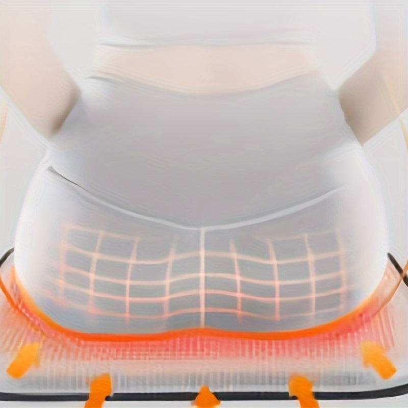 Складная нагревающаяся подушка из графена, серая Oxford, портативная для путешествий, офиса, на открытом воздухе