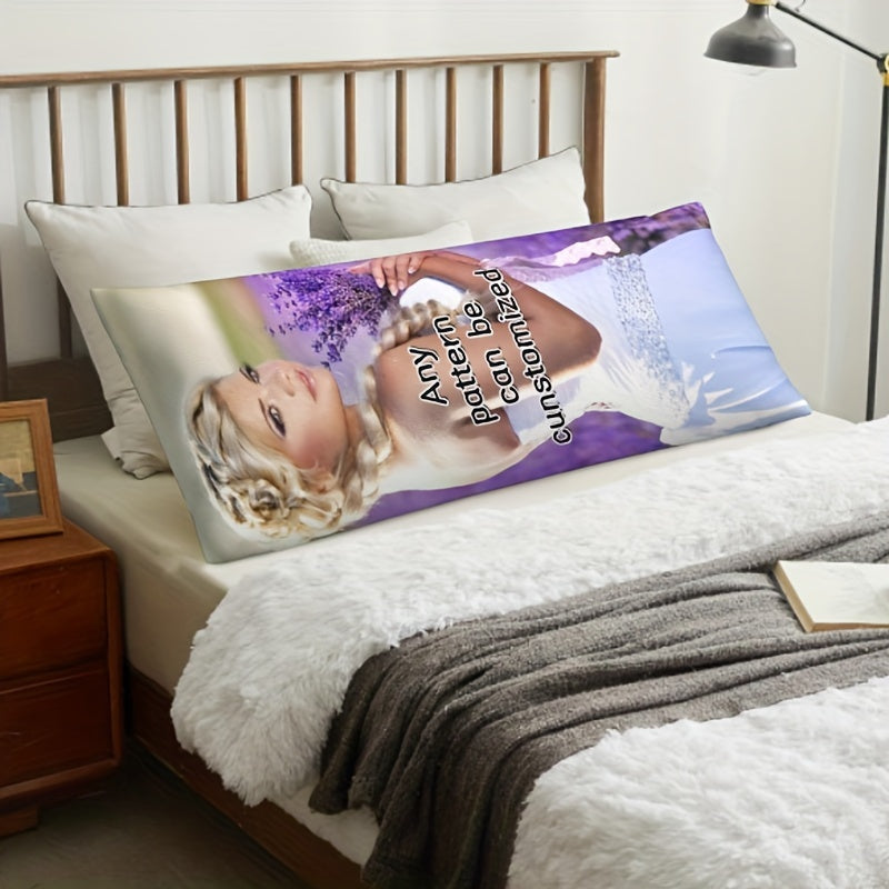 Custom Photo Body Pillowcase 20x54 Inches Soft Printed Double-Sided Gift