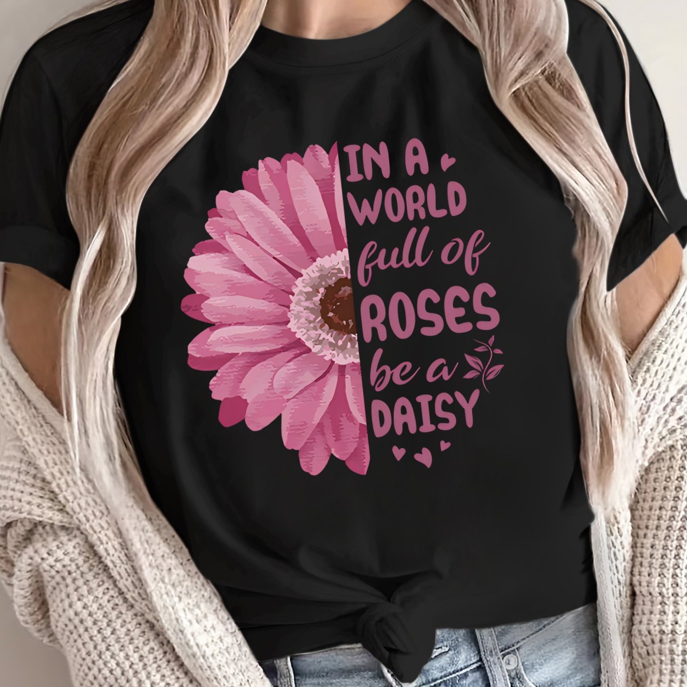 Women's Loose Large Size T-Shirt Spring Summer Casual Short Sleeve Breathable Fabric